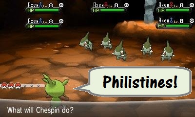 Chespin-horde-Pokemon