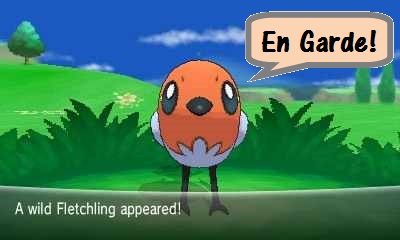 Wild_Fletchling_Encounter_Pokemon_X_&_Y