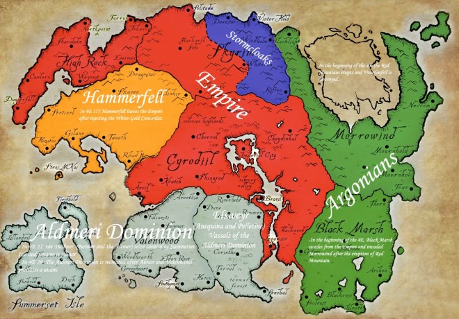 Great-map-of-Tamriel-at-the-time-of-Skyrim