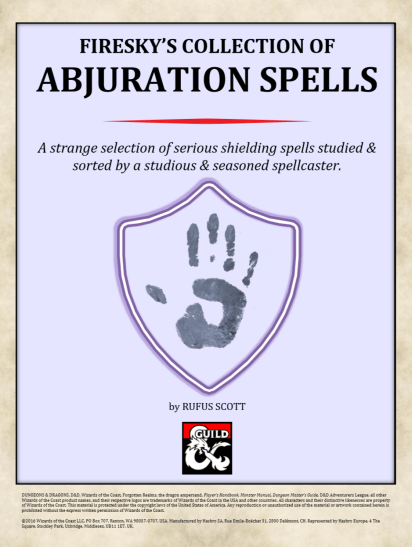 Firesky’s Collection of Abjuration Spells – Gamer Peak